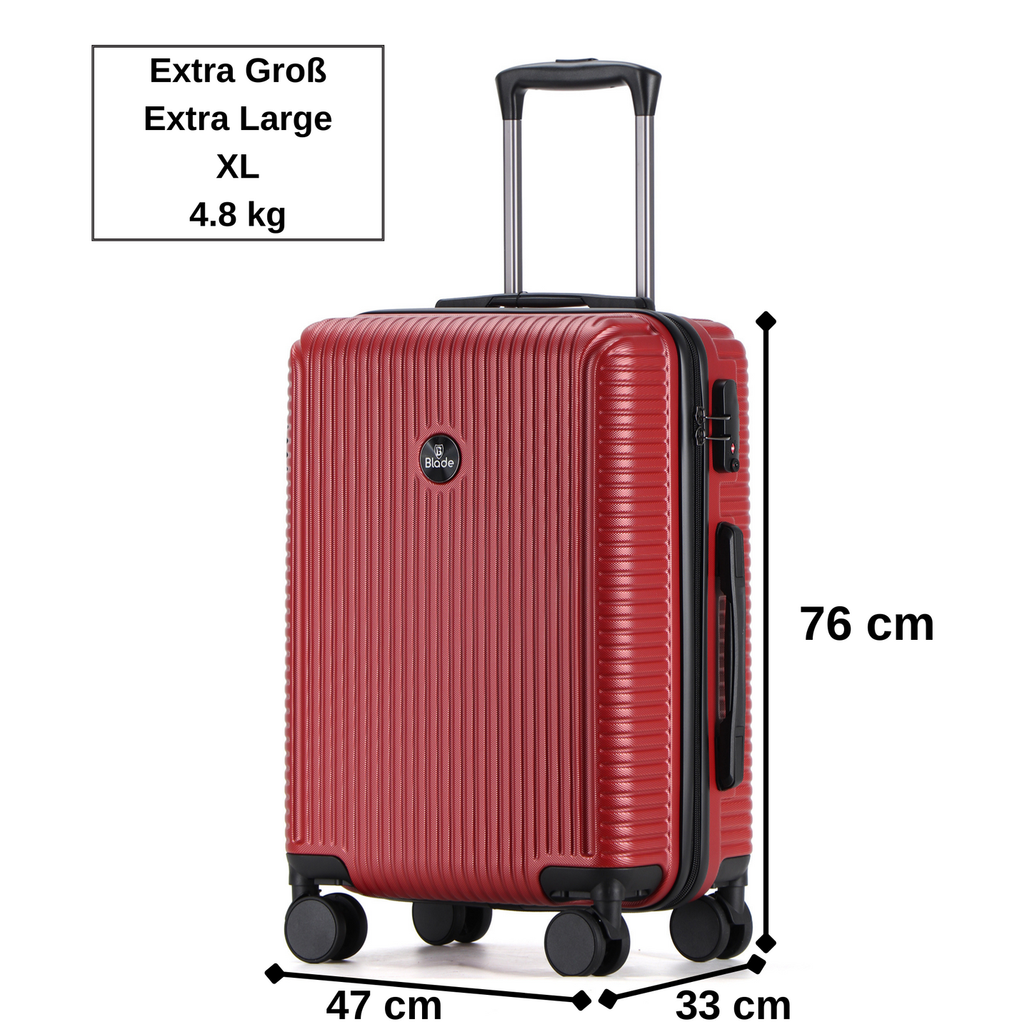 Blade Premium Hartschalenkoffer – M, L, XL & 3er Kofferset