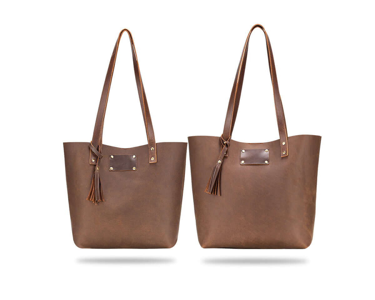 Tote Bag - Dunkel Tabak