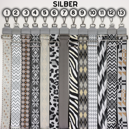 Grau Silber Gürtel