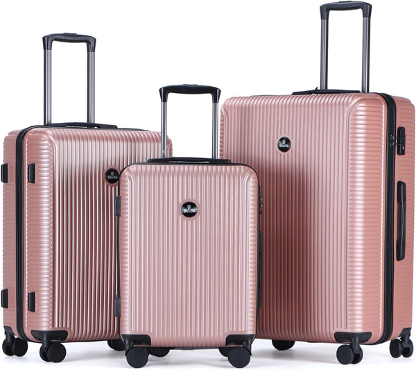 Blade Premium Reisekoffer Set, Koffer M, L, XL - rosegold